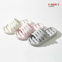 1+1 한샘 EVA 욕실화 모음 물빠짐 미끄럼방지, 04.프리미엄 물빠짐 욕실화_아이보리 (2개)