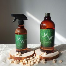 모어우드 피톤치드 스프레이 심재 편백수 새집증후군 곰팡이 냄새제거 탈취제 500ml, 500ml + 1L