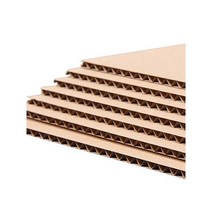 평골판지 DIY 박스지 판골판지 보드 만들기 대형 1m, 3겹 초두께 약 4mm