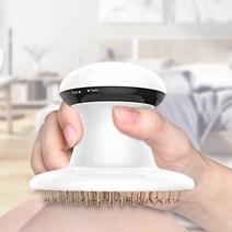 토파즈 IT0102 홈 케어 미용기기 두피 마사지기 침구혈위 실면 무선 건전지사용 두피케어, 화이트, 1개