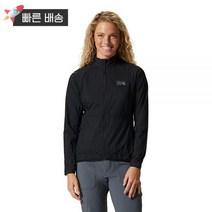 마운틴하드웨어 마운틴 Hardwear 여성용 표준 KOR AirShell 풀 지퍼 재킷 블랙 미디엄 365334