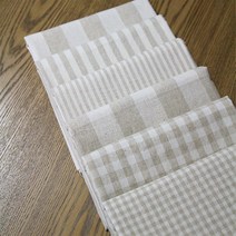 다함께천천천 대폭 린넨선염 6종 (152cm) 홈패션 패브릭 원단 천, 4mm 스트라잎