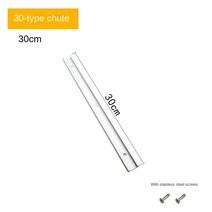 톱다이 원형톱 테이블쏘 테이블소 작업대 목공 테이블 톱 각도 눈금자 마이터 게이지 가이드 알루미늄 울타리 목수 푸시 밴드 조절 가능 300mm 400mm 500mm, [02] 30cm Chute