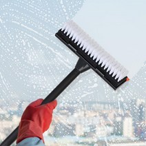 셀프입주청소용 짱빵브러쉬 긴바닥솔 아파트 화장실거울얼룩 싱크대 욕실 베란다 욕조, 1개, 중