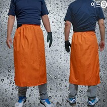 이드나인 오렌지 골프 치마우의 비치마 레인스커트 남여공용