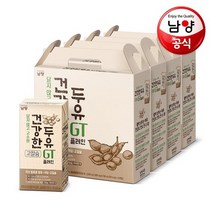 남양 달지 않고 고소한 건강한두유 GT 플레인, 190ml, 64팩