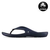 크록스 케이디 II 플립W 쪼리 네이비 (202492-410)