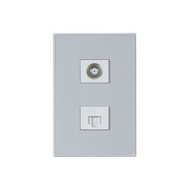 제일ELC 인터넷 8P 1구+CATV 2방 화이트실버, 없음