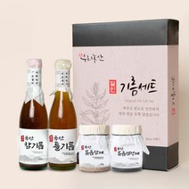 [부스터랩 X 우리농산] 달인 참기름 들기름 종합 선물세트, 단품