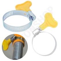 호수 밴드 클램프 나비 반도 스탠 밴드 호스고정 철사반도 호스밴드