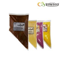 알앤알 커피 콩빵 반죽 5kg (1kg X 5개) 옵션 선택(커피 플레인 바나나 고구마 초코)머핀 커피콩빵 팬케익 반죽, 반죽 플레인맛1kg X 5개
