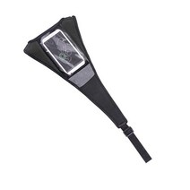 스마트로라 자전거 트레이너 즈위프트 실내 홈 연습 평 롤러 트레일러 실내 자전거 트레이너 프레임 땀 커버 가드 그물 포수 흡수 땀 스트랩 with phone holder, 검은색, 검은색