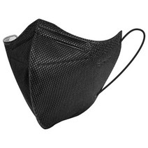 에이트슈가 빅슈가라이트 마스크 특대형 KF94, 1개입, 50매, 블랙