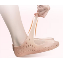 므뮤 실리콘 발 뒤꿈치 각질케어 덧신 굳은살 보습 관리, L사이즈X2개