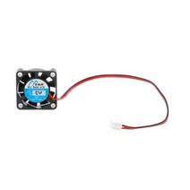 RC 카 자동차 오프로드 25x25x7mm dc 5v 12v 2핀 쿨러 브러시리스 칩셋 방열판 미니 냉각 팬 2507