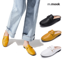 무크 무크 여화 드레이 캐쥬얼 뮬 블로퍼 3 colors