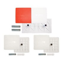챔피온스포츠 M905SET 이탈베이스세트 화이트&오렌지-3종세트