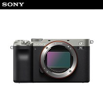 소니 공식대리점 풀프레임 미러리스 카메라 알파 A7C BODY + SEL50F18F 단렌즈 패키지, 실버