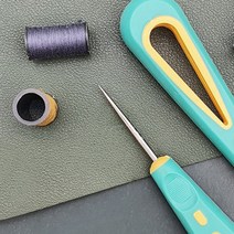 일자형 송곳 diy 공예용 패브릭 패턴지 가죽 수선 도구 구두 신발 가방 바느질 작업용