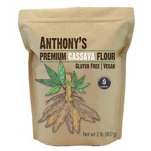 Anthony's 앤서니 프리미엄 카사바 가루 2lb(907g) Cassava Flour, 1개, 907g