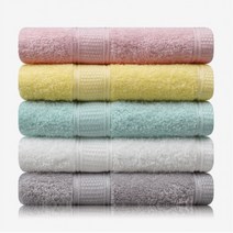 송월타월 아날도바시니 프라임무지 세면타월 120g 20수 면사, 연노랑, 3개