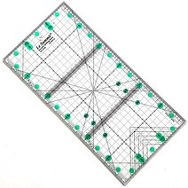 논슬립 퀼트자 15cm x 30cm 재단자 시접자