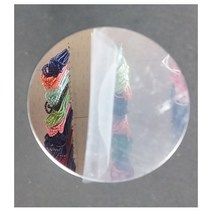 만들기재료/깨지지않는 안전거울/사각 원형 타원, 원형11cm 한개