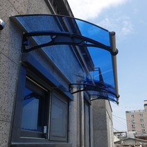 캐노픽스 650x1200 렉산공사 주차장 출입구 창문 현관 데크 테라스 캐노피 시공점, 블루, 그레이, 은백색(기본색상)