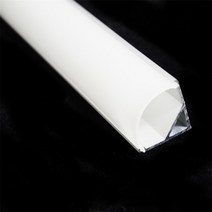 12/3040 인치 50cm Led 알루미늄 프로파일 YW U V 테이프 채널 무광택 디퓨저 코너 플랫 오목한 캐비닛 바