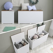 스토리지 1200 600 2인용 1인용 수납 속깊은 높은 벤치 현관 쇼파 정리함, 다용도 높은 벤치수납 의자 600형-아카시아화이트