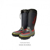 MADE IN KOREA PVC 고무 고급형 민물장화 FARM-077, 280, 남성용