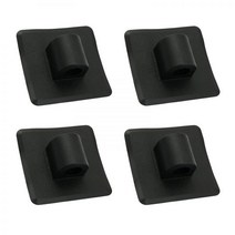 선외기 거치대 걸이대 캐리어 풍선 낚시 보트 고무 딩기 카약 카누 선외 모터 링 엔진에 엔진 마운트 스탠드 홀더 브래킷, Black 4개