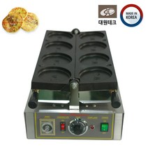 대원테크 전기식 호떡기계 4p HBR-450S, 1개, 실버
