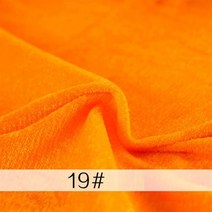 160cm 와이드 폴리에스터 벨벳 원단 겨울용 숏 기모 무대 의상 및 장난감 인형 150gsm, [03] 150x160cm(60x63inch), [19] Orange