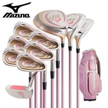 MIZUNO EFIL 여성 여자 골프채 골프클럽 풀세트 10종 캐디백 포함, 옵션5