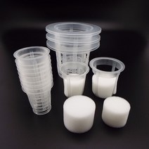수태봉 콩나물키우기 딸기 수경 재배 50pcs 흙이 씨앗 심기 바구니 그물 컵 스폰지 수경 심은 메쉬 야채 보육 냄비 복제 정원 재배 p1, no40 컵