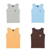 [캉골키즈]AOBCRT00220 클래식 클럽 슬리브리스 티셔츠 OB 0022 (아동 민소매남아 민소매여아 민소매남아)