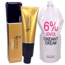 화인 CMS 에일리 실크 터치 컬러링 크림 150g (1제 6개당 정품2제 1000ml증정) 미용실염색약 에일리염색약 정품, 1개, 10/3