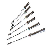 머슬칸 중량봉 2200 2000 1800 1220mm컬바 최고급락조포함 역기봉 니들베어링(6개)+스테인레스-스틸부싱 크롬도금 듀얼널링 탄력봉 선수 전문가 녹방지 부식방지, 1800mm