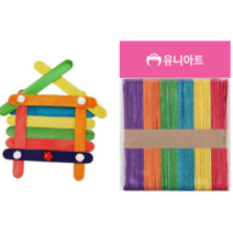 아이스크림막대 하드바 재료 우드스틱 혼합 소