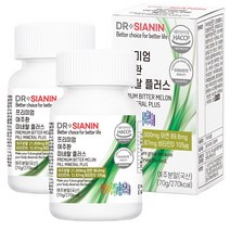 닥터시아닌 프리미엄 여주환 미네랄 플러스, 70g, 2개