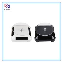 Sla Dlp 3d 프린팅 포스트 프로세싱 솔라 회전 디스크 디스플레이 스탠드 태양열 턴테이블 프린터 부품, [02] white