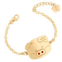 14k/18k 토실 돼지띠 팔찌 (여자)