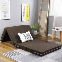 접이식매트리스 원룸 매트 수면 4단 자취 바닥 침대 싱글 토퍼 1인용 메모리폼, I