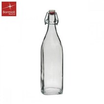 힘찬동물원_보르미올리 사각 스윙유리병 1000ml 투명^힘찬S+orEa!, ＆단일지정상품, ＆단일지정상품