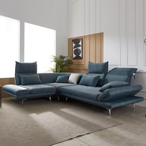 컴포트 스윙소파 4인용 코너형 아쿠아텍스 조야원단 소파, 선택안함, 라이트그레이