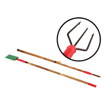 100% 국산 명인 수제 대나무 작살/수제작/바다낚시/민물낚시, 1개