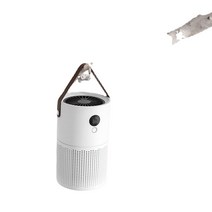 ANKRIC 가정용 공기 청정기 usb 휴대용 네거티브 이온 공기 청정기 연기 제거제 원룸공기청정기, 백색 AP01 청정기