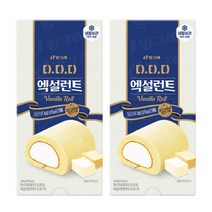 빙그레 엑설런트 오리지널 바닐라 롤케익 340gx2개 아이스크림 케익, 빙그레 엑설런트 오리지널 바닐
