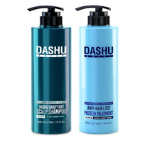다슈 데일리 패스트 탈모증상 완화샴푸 500ml + 안티헤어로스 단백질 트리트먼트 500ml, 6세트